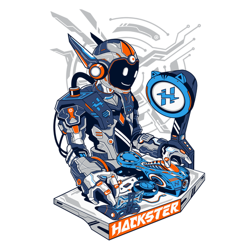 Diseño de Swag Illustration for Hardware Engineers de svpermagic