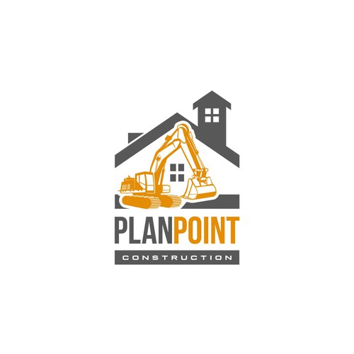 PlanPoint Construction Logo Needs A Remodel Design by The Last Hero™