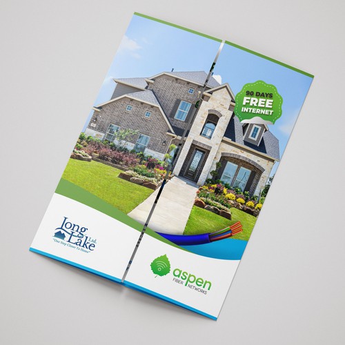 Aspen Fiber - New Home 90-days Free Brochure Design by kres.cent