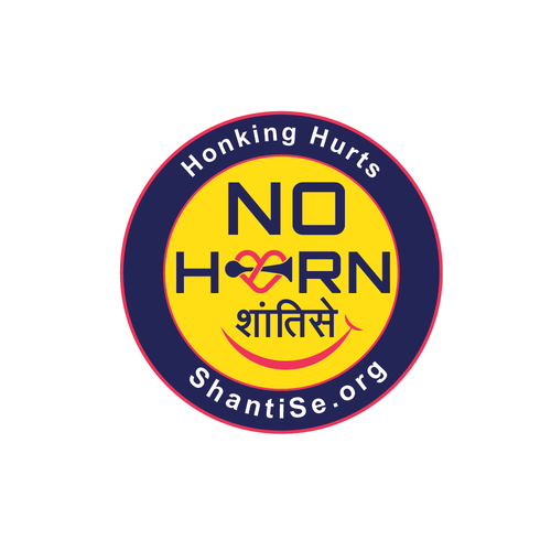 Designs for a no-honking campaign Design by SilverPen Designs