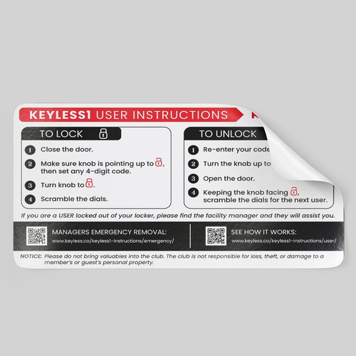 User Instructions for technology item Design by JanuX™