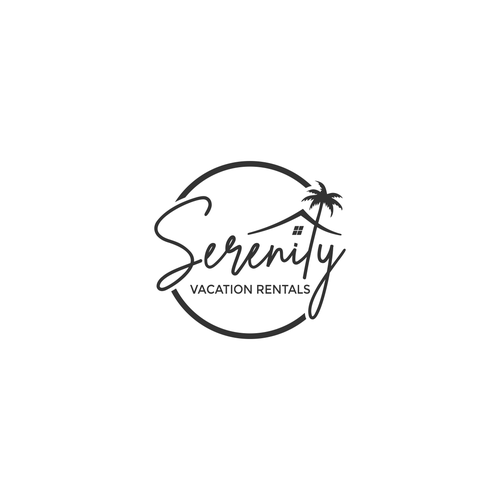 New Vacation home rentals logo for our Airbnb! Design by Rayleight_