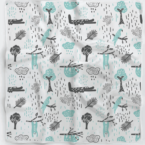 Allover print for kids and baby clothing Design by ash00 Designs