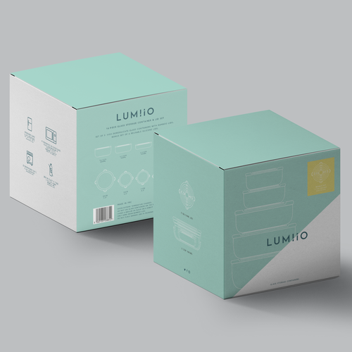 Packaging design for modern and trendy kitchenware product Design by O1iviaTaylor