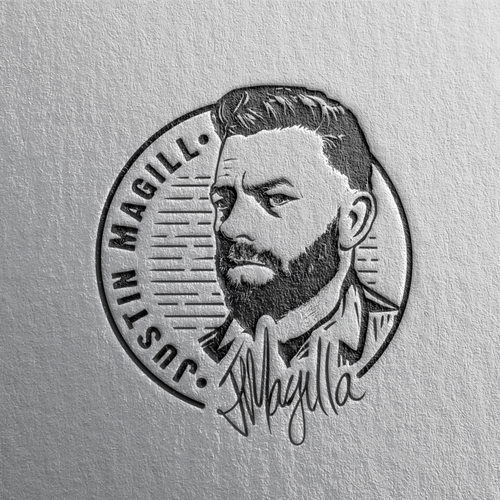 J. Magill Stamp Ontwerp door Runfitri