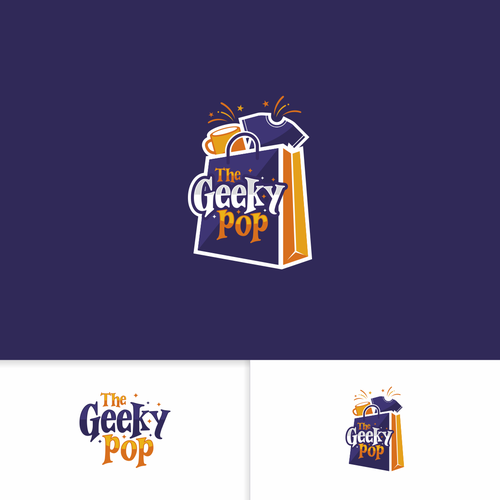 create a modern logo for a geek site Design by onder