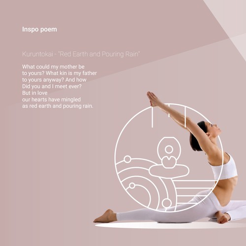 Designs Red Earth Yoga logo Logo & social media pack contest