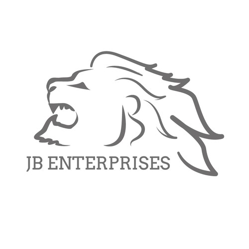 A negative space lion logo and graphic profile Design by _lucas_