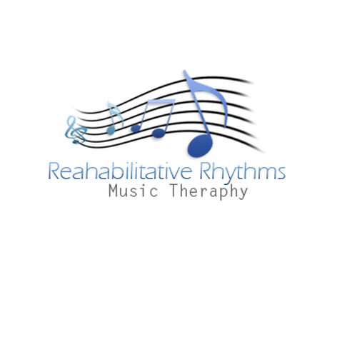 logo for Rehabilitative Rhythms Music Therapy Diseño de Aduxo