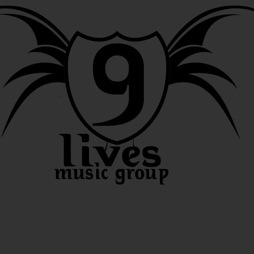 9 Lives Music Group Record Label LOGO Design by Dr!ver