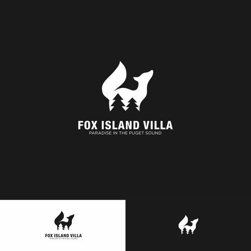 Design a Vacation Home Logo that Depicts Paradise on Fox Island Design by SWARN " O