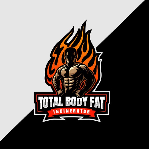 Design a custom logo to represent the state of Total Body Fat Incineration. Réalisé par Orn DESIGN