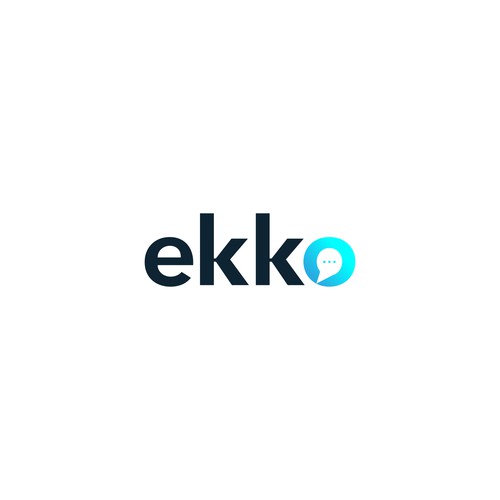 SIMPLE LOGO - ekko Letters then dm after Design by Md Faizur