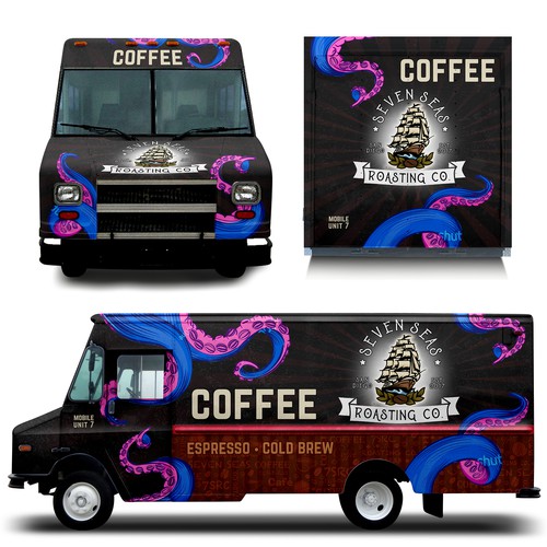 Coffee Truck Design - Mobile Unit 7 Réalisé par ssrihayak