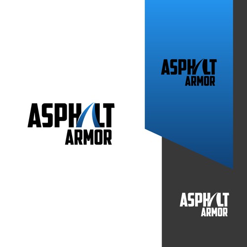 Powerful logo design for the most durable asphalt coating available Design by Herii1
