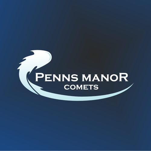 Create a Brand Logo for the 'Penns Manor Comets' with Comet logo! Diseño de Chua_PARK