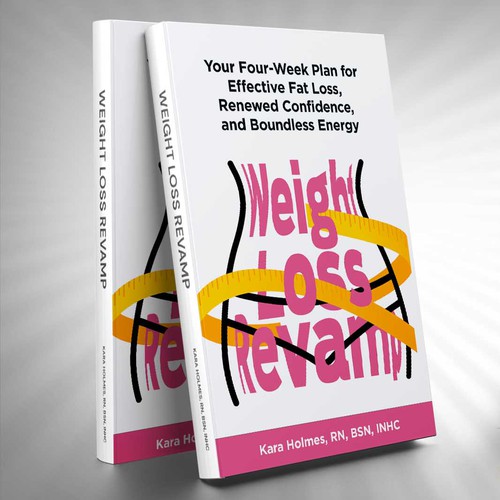 Design an eye-grabbing, compelling cover for a book on lasting weight loss Design by IDEA Logic✅✅✅✅