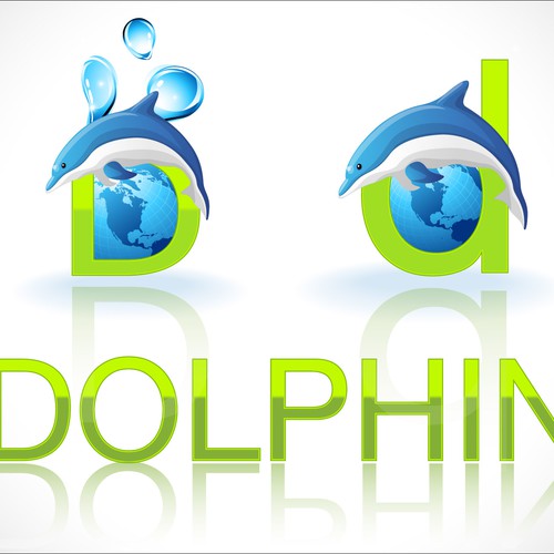 New logo for Dolphin Browser Ontwerp door karmenn9 (tina_sol)