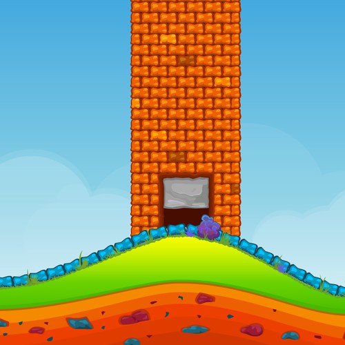 Design Iphone Game Design like Tiny wings por Mirceski