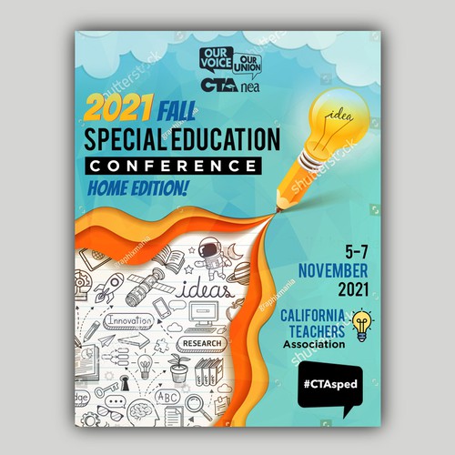 Designs CTA Special Education Conference Program Cover Other