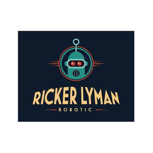 Design di Ricker Lyman Robotic needs a retro Atomic Age logo di TJCD