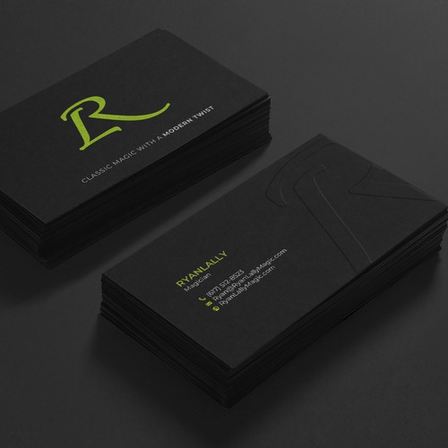 Design a magician's business card Design by chandrayaan.creative