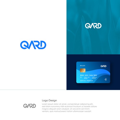 Make A Logo For A Crypto Debit Card - QARD Design by gdrony