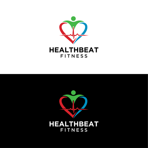 コンペ「Heart Health and Fitness Logo - A quick easy contest to recreate and tweak a design」のデザイン by FAS_creativeさん 