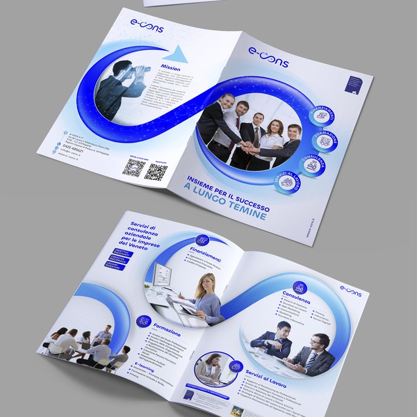 Design by Justdesign® titled "Winner - Brochure design for consulting and corporate training services"