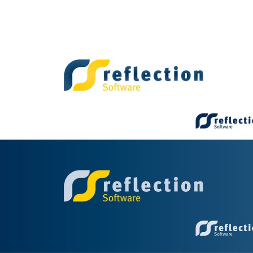 Reflection Software Logo Contest Design by WongTegal