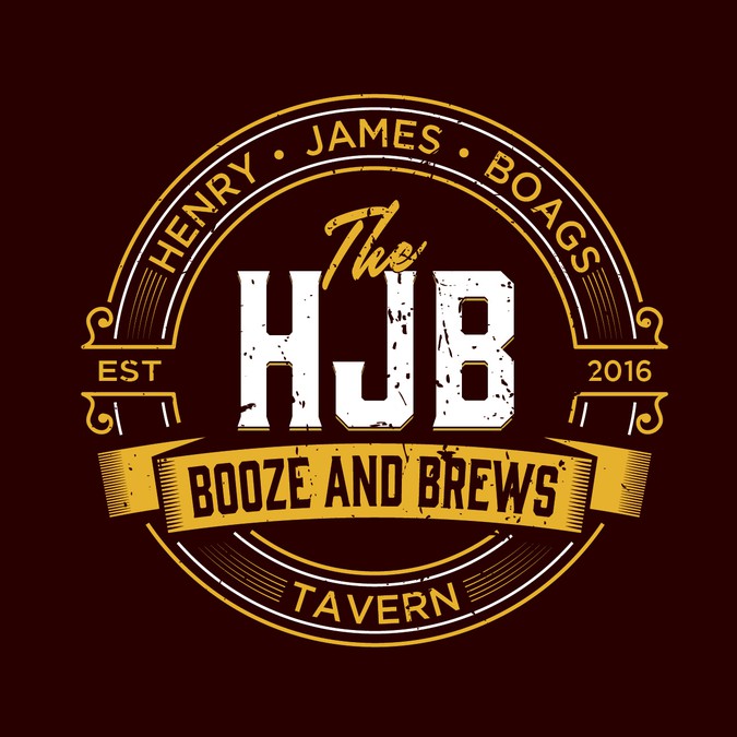 The HJB - Henry James Boags Tavern LOGO | Logo design contest