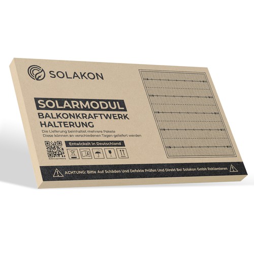 Create a nice Packaging Design for Solar Panels Design by binggo™