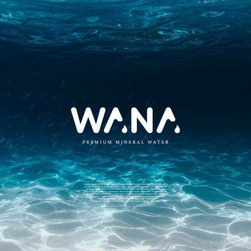 WANA LUXURY MINERAL WATER Design by S A M S O N