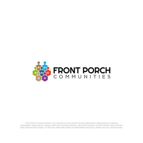 Front Porch Communities - A Not For Profit housing developer with a community focus Design réalisé par RaccoonDesigns®