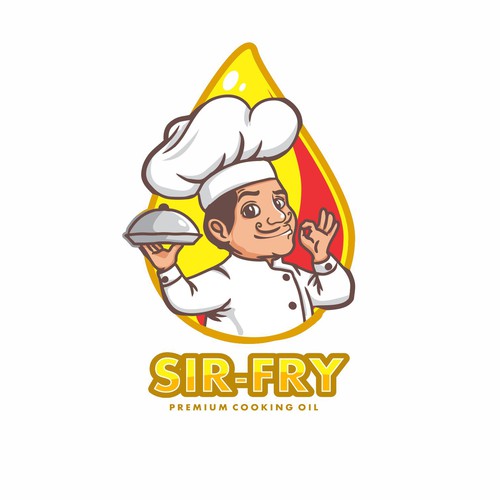 Design a logo for a frying/cooking oil. Design by zenaz design