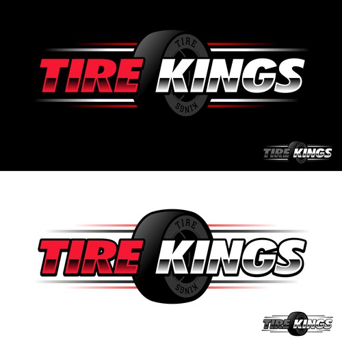 Tire Kings needs a logo!  Yes, we sell tires. Design by sirmez