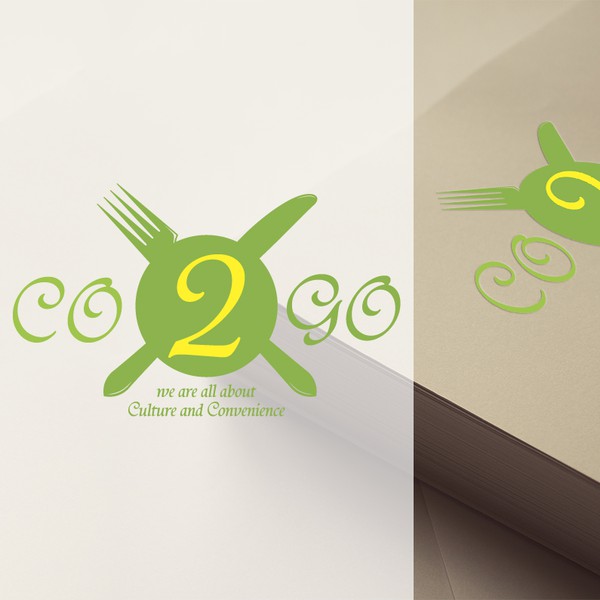 Design by Commie titled "Create the next logo for Co 2 Go Restaurant "