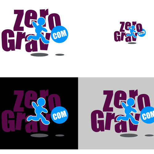 Nice, friendly logo for Zero Grav Design réalisé par kruns