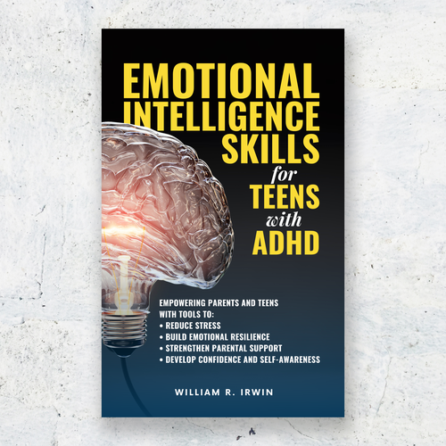 E-Book Cover Design for an Optimistic approach to addressing ADHD Design by DemokooDesign