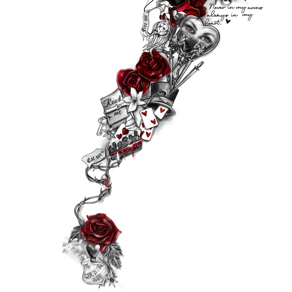 Forearm tattoo journey is coming to an end タトゥー コンペ 99designs