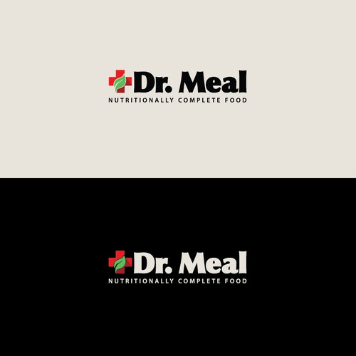 Meal Replacement Powder - Dr. Meal Logo Design von froxoo