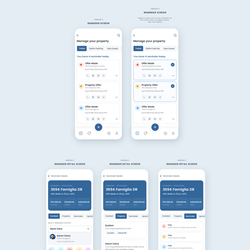 Help us modernize and simplify our reminders interface! Design by A N S Y S O F T