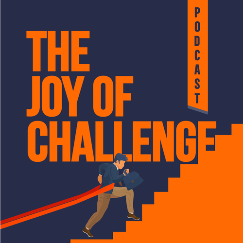 Joy of Challenge Podcast Cover Design by Bennah