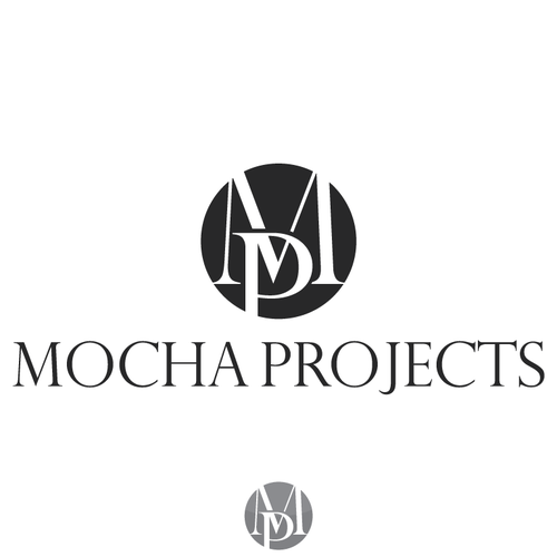 Create the next logo for mocha projects (could use initials MP) Design by Lazars