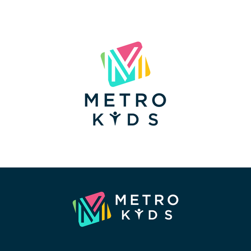 Metro Kids Logo Design by Luel