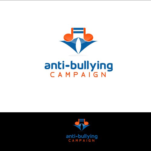 anti bullying slogans logos