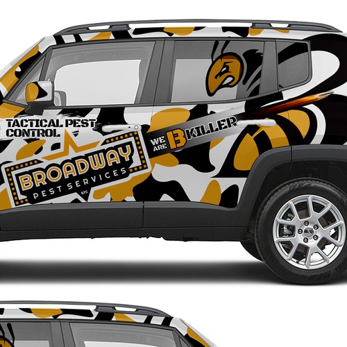 Striking wrap needed for Urban Pest control company Design by Nick T.