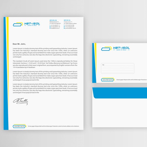 Implement the new logo on all our business papers Design von Dipenshah