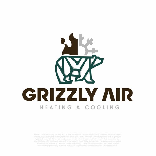 Combination Mark Logo For Hvac Company Design by Yulianto.dedy