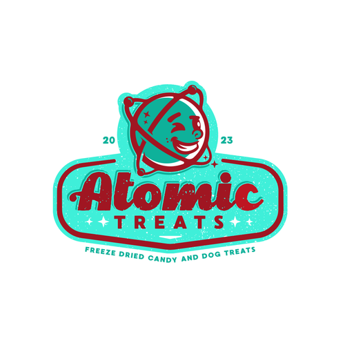 Design a logo and brand for a 50s theme freeze dried candy/dog treat business Design by SilverFox Design